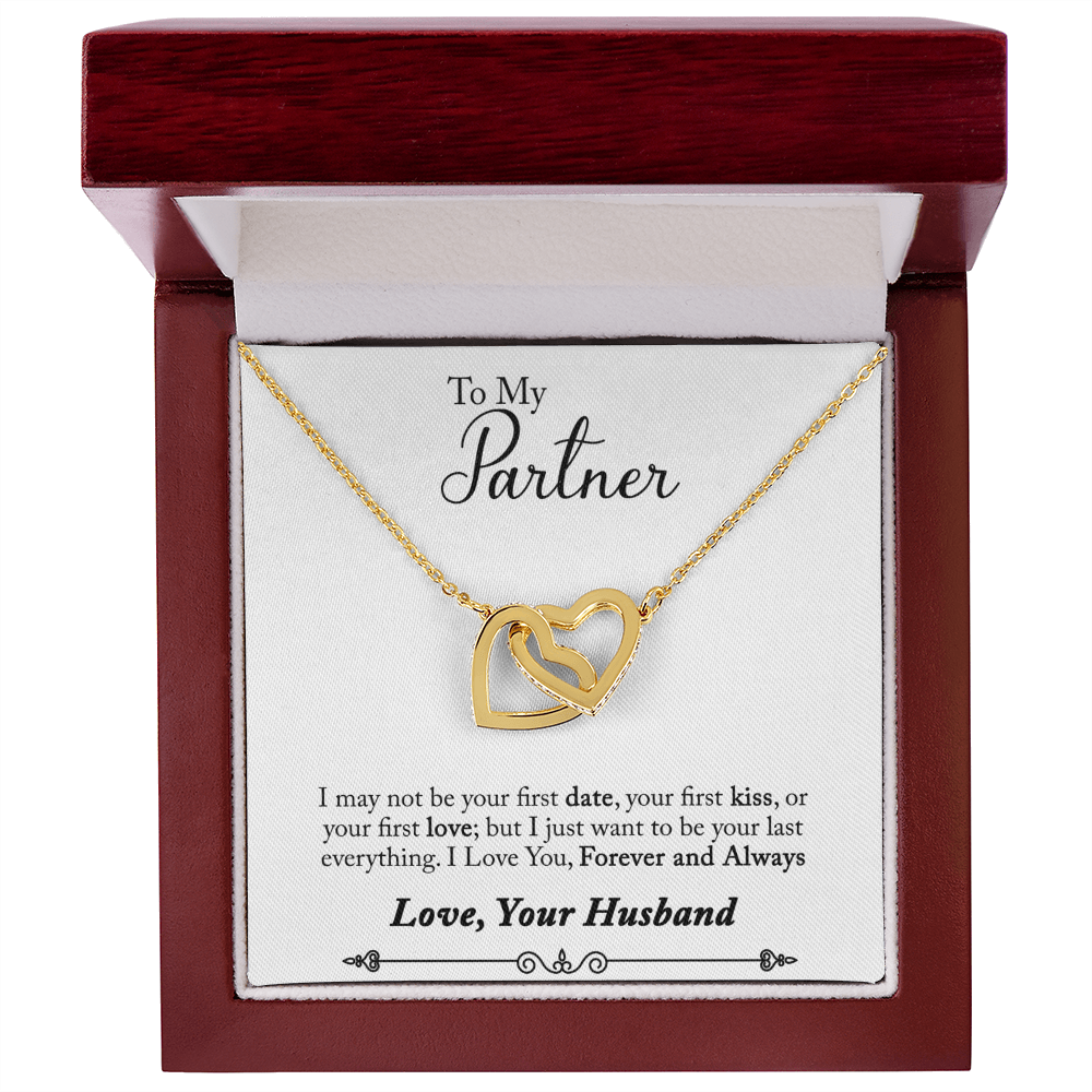 To My Fiancee My Partner Inseparable Necklace-Express Your Love Gifts