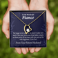To My Fiancee Personalized To Fiancee Fill My Heart Forever Necklace w Message Card-Express Your Love Gifts