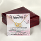 To My Fiancee The One Inseparable Necklace-Express Your Love Gifts