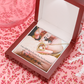To My Fiancee Your Last Forever Necklace w Message Card-Express Your Love Gifts