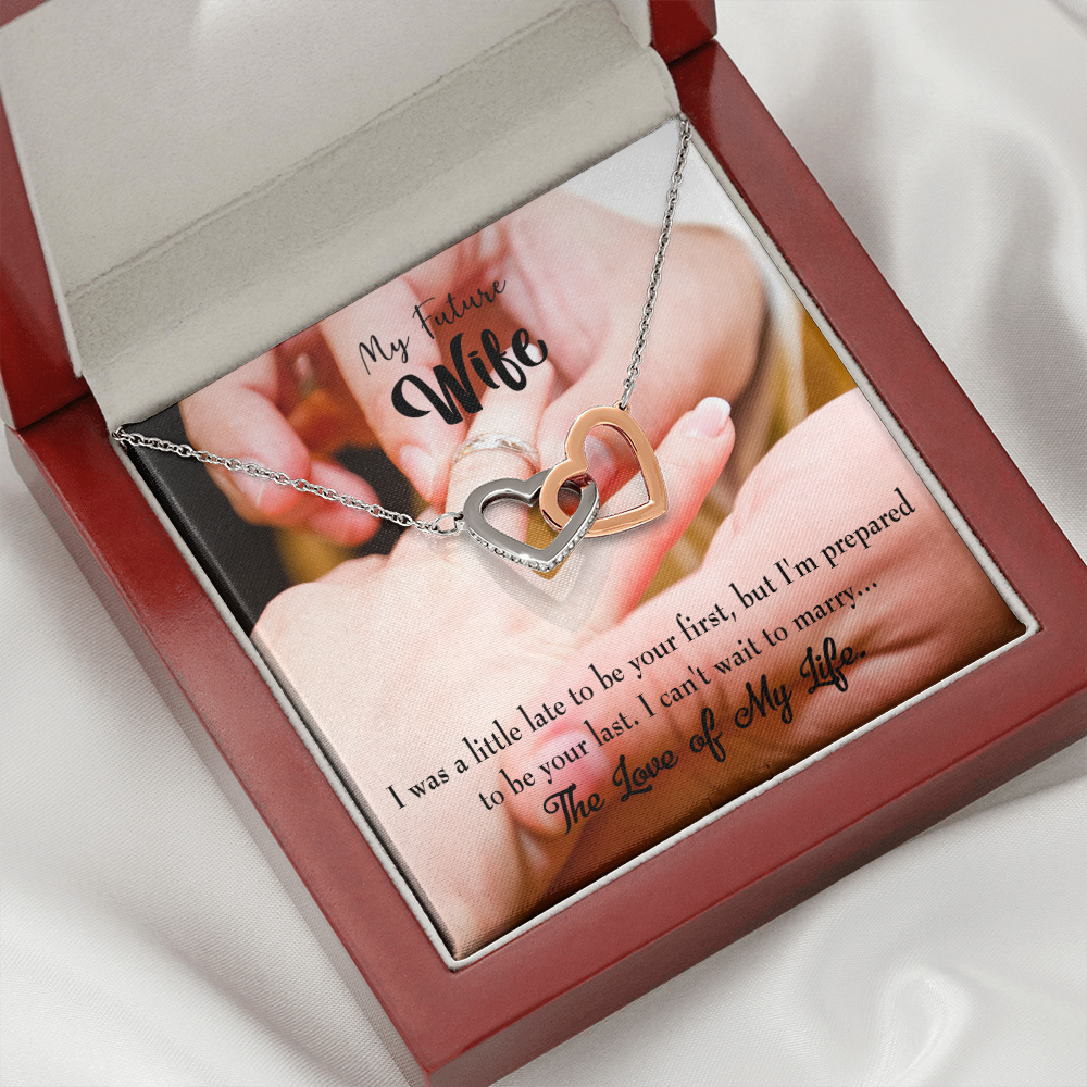 To My Fiancee Your Last Inseparable Necklace-Express Your Love Gifts