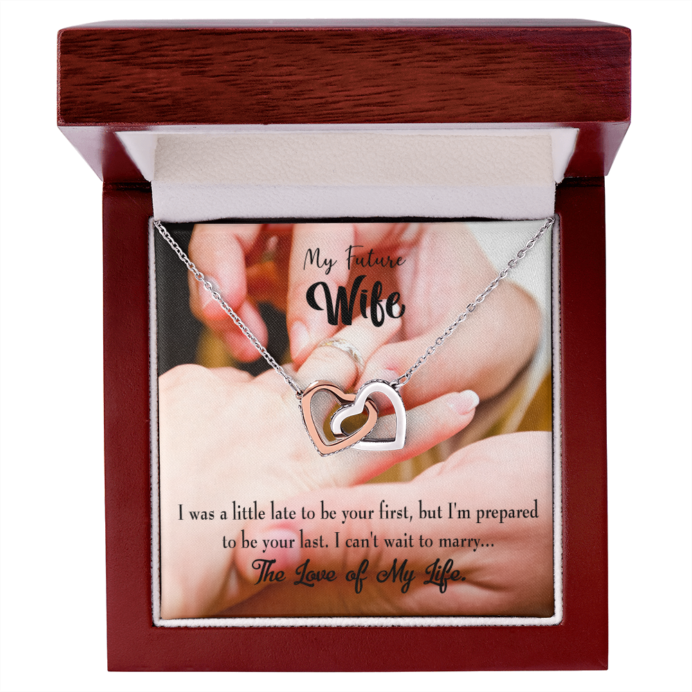 To My Fiancee Your Last Inseparable Necklace-Express Your Love Gifts