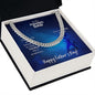 To My Fishing Dad Thanks For Always Being There Cuban Chain-Express Your Love Gifts