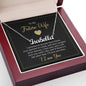 To My Future Wife I Promise to Be Your Best Friend Custom Name Necklace-Express Your Love Gifts