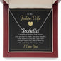 To My Future Wife I Promise to Be Your Best Friend Custom Name Necklace-Express Your Love Gifts