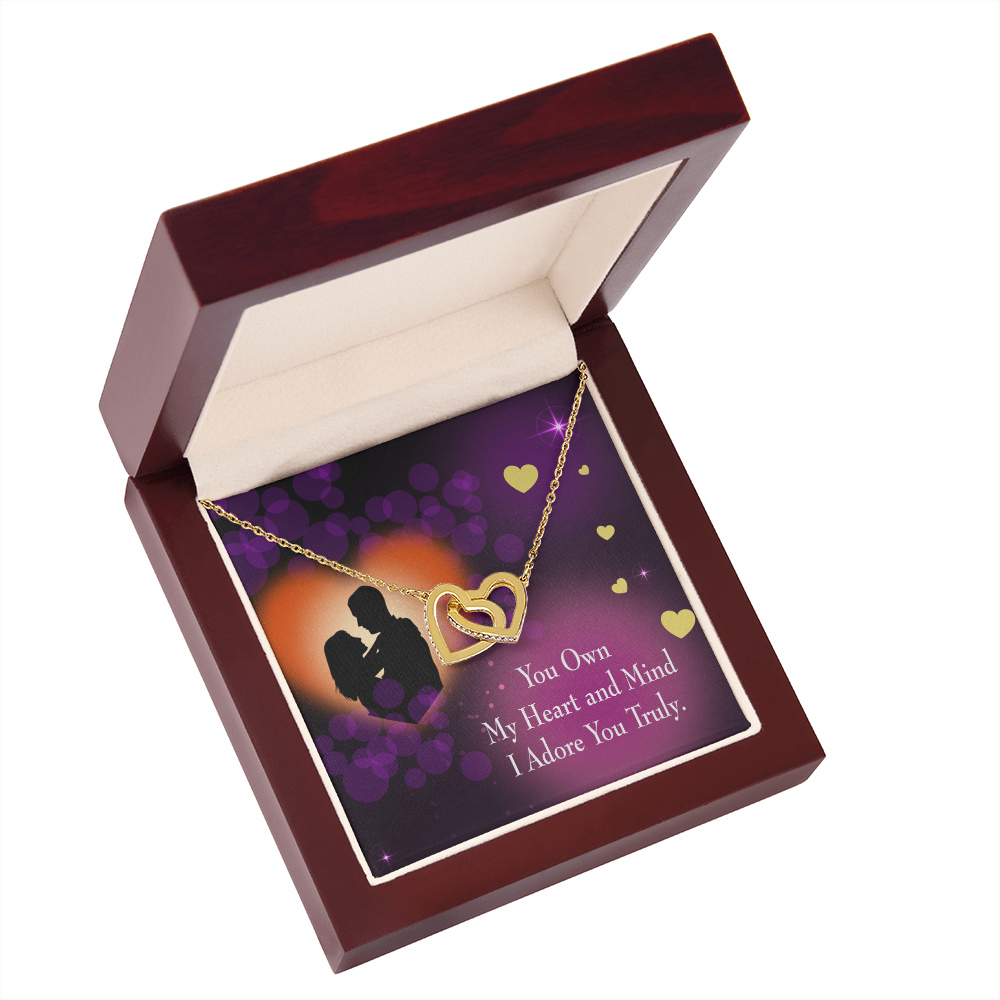 To My Girlfriend Adore You Inseparable Necklace-Express Your Love Gifts