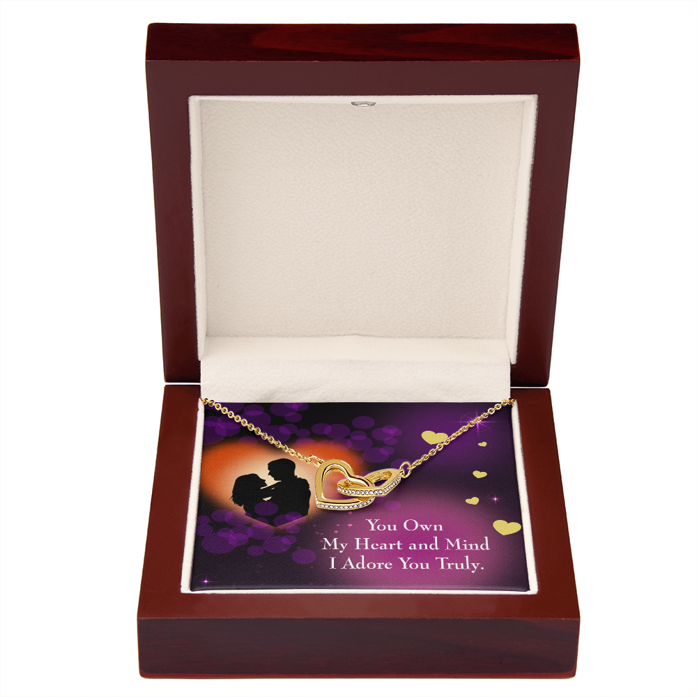 To My Girlfriend Adore You Inseparable Necklace-Express Your Love Gifts