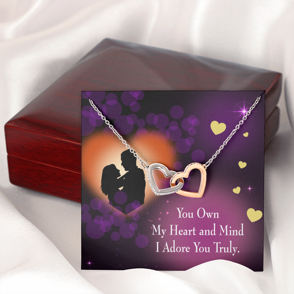 To My Girlfriend Adore You Inseparable Necklace-Express Your Love Gifts
