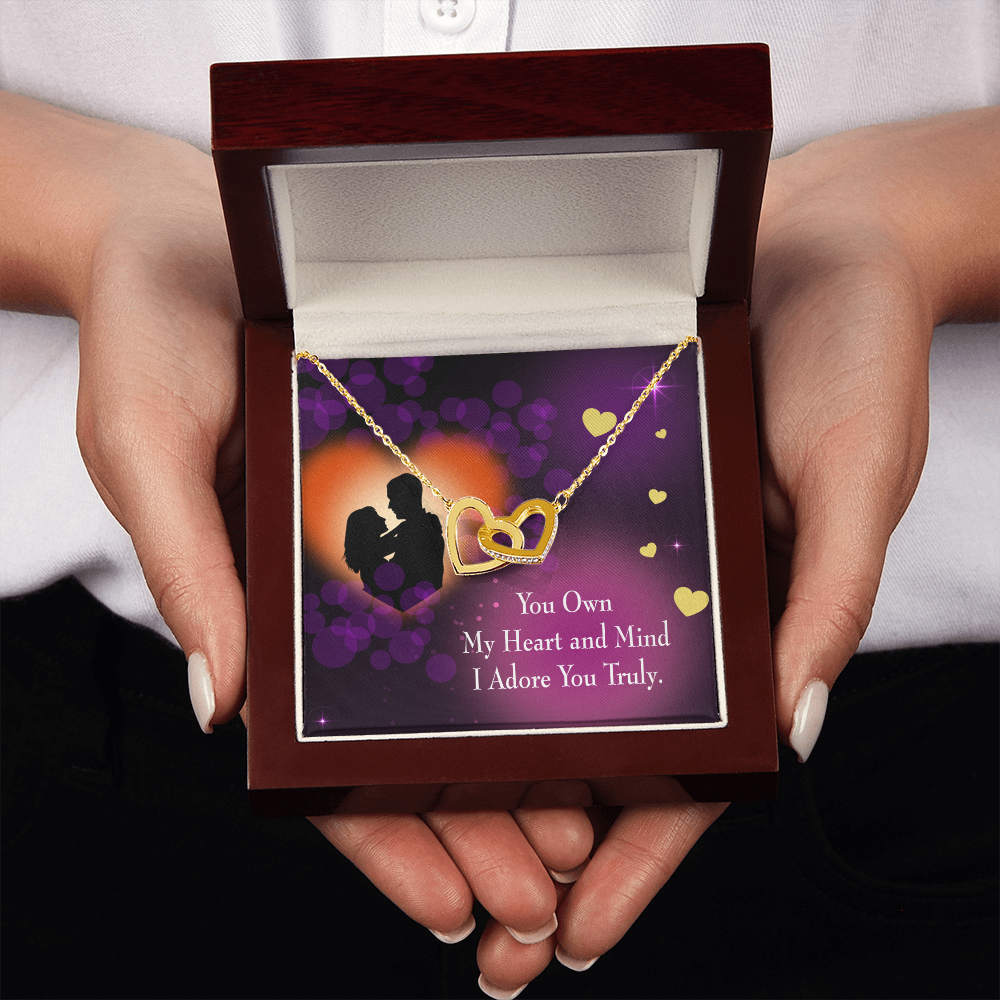 To My Girlfriend Adore You Inseparable Necklace-Express Your Love Gifts