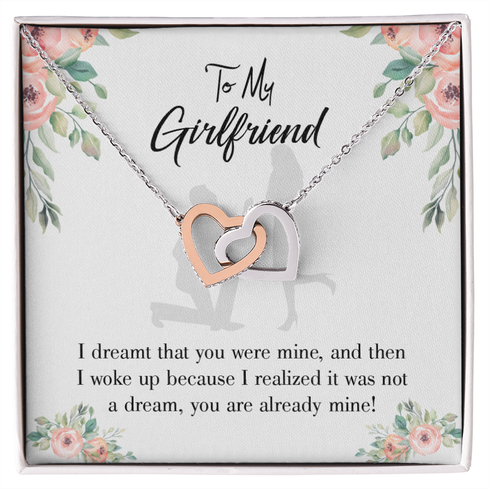 To My Girlfriend Already Mine Inseparable Necklace-Express Your Love Gifts