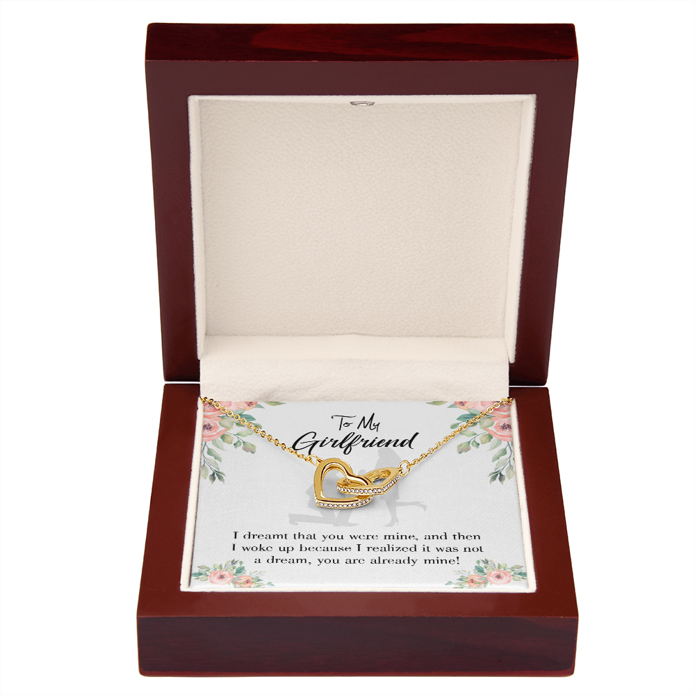 To My Girlfriend Already Mine Inseparable Necklace-Express Your Love Gifts