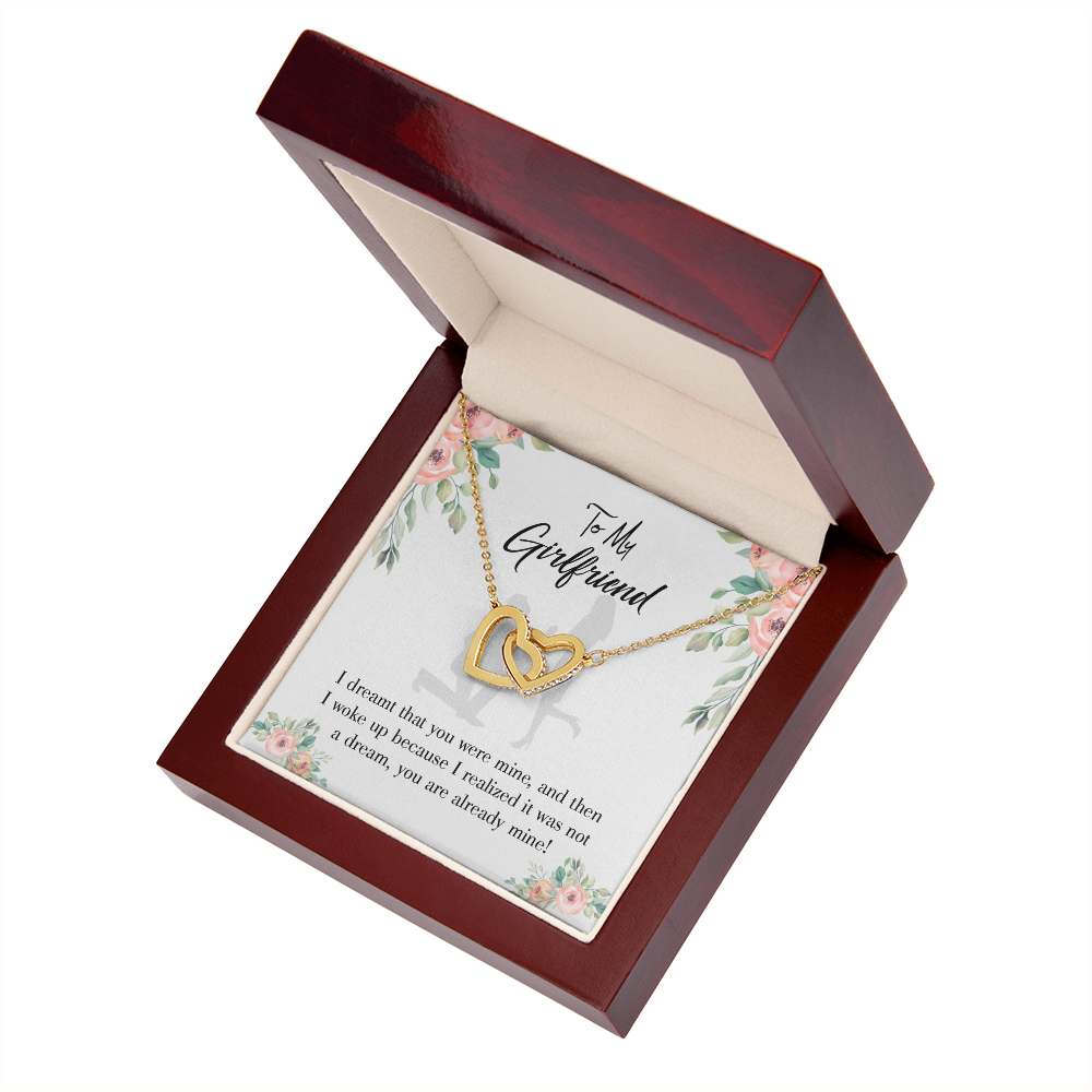 To My Girlfriend Already Mine Inseparable Necklace-Express Your Love Gifts
