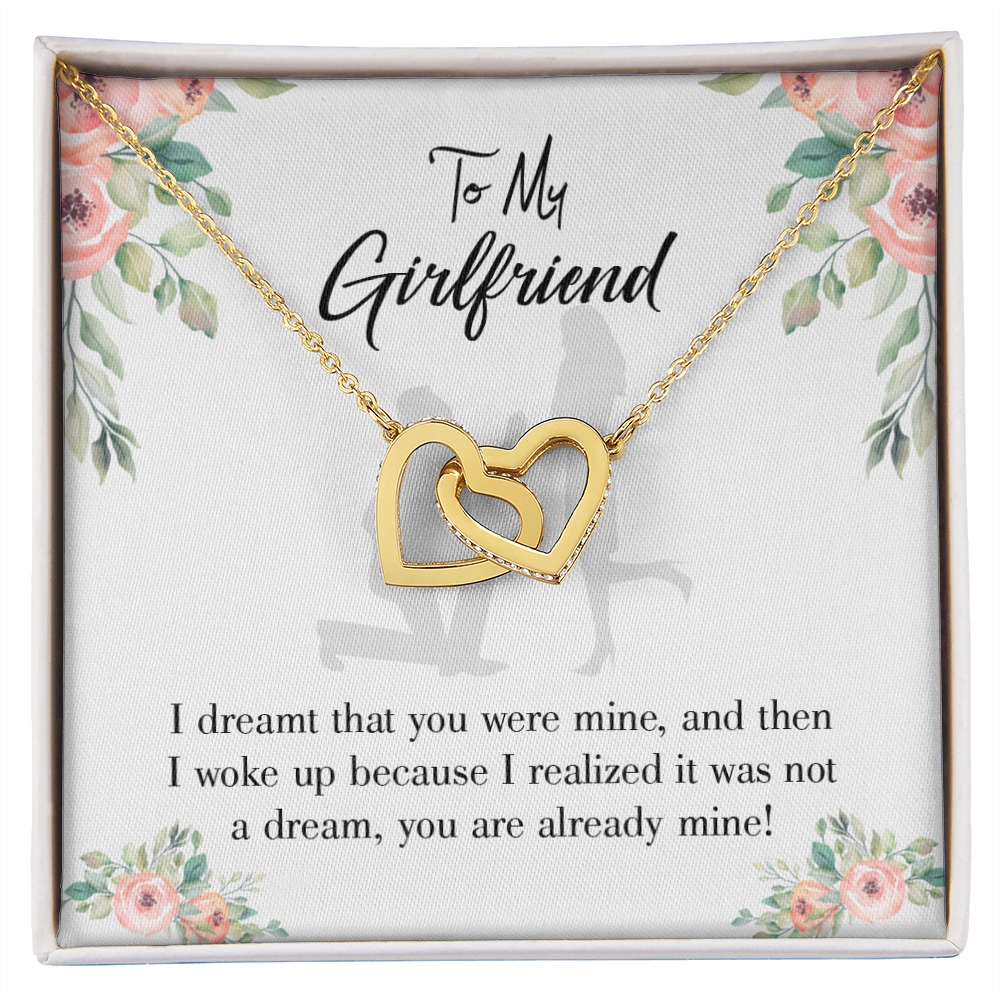 To My Girlfriend Already Mine Inseparable Necklace-Express Your Love Gifts