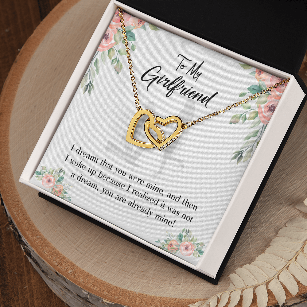 To My Girlfriend Already Mine Inseparable Necklace-Express Your Love Gifts