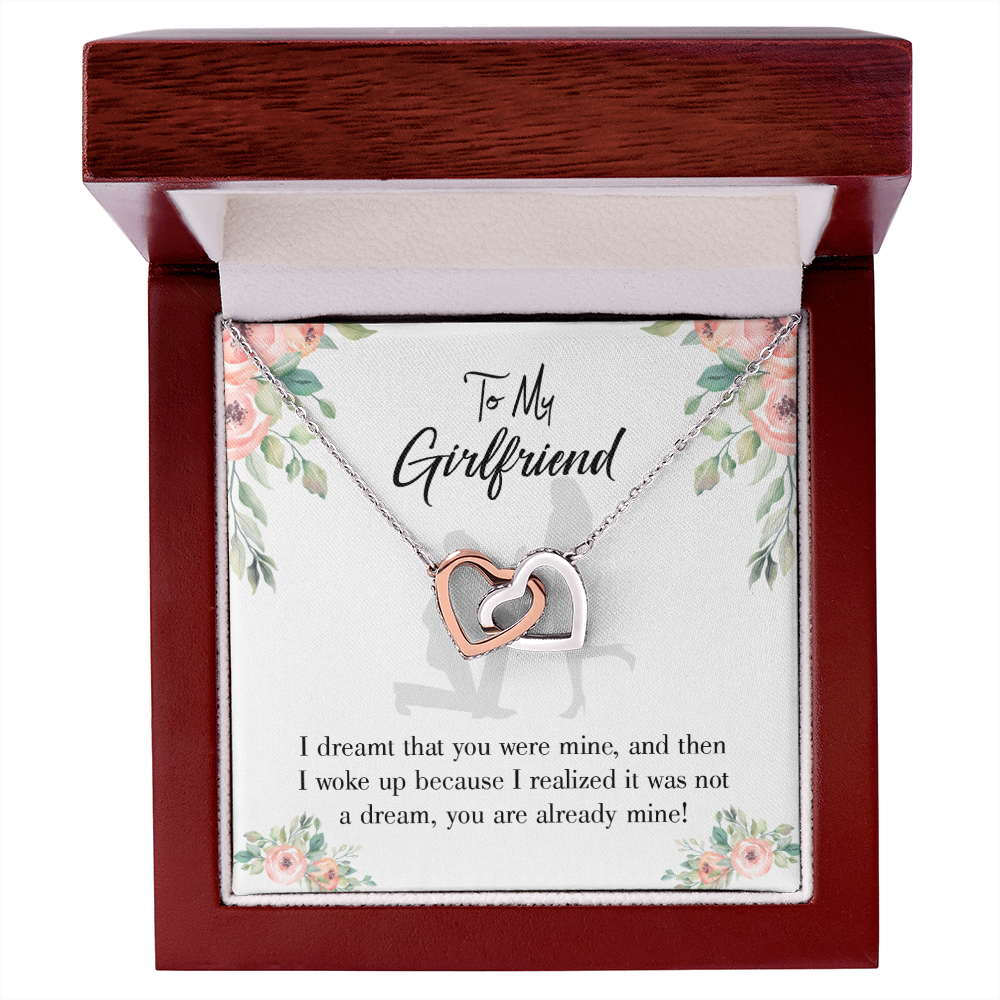 To My Girlfriend Already Mine Inseparable Necklace-Express Your Love Gifts
