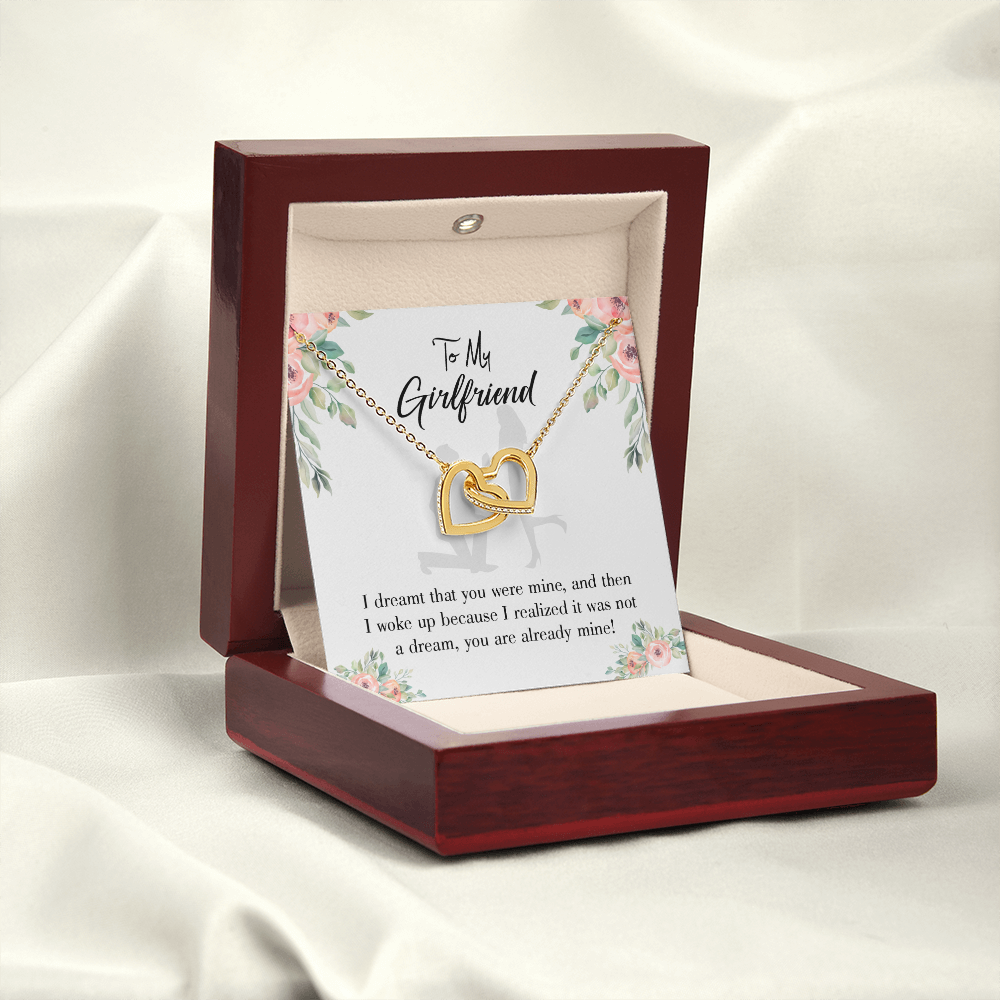 To My Girlfriend Already Mine Inseparable Necklace-Express Your Love Gifts