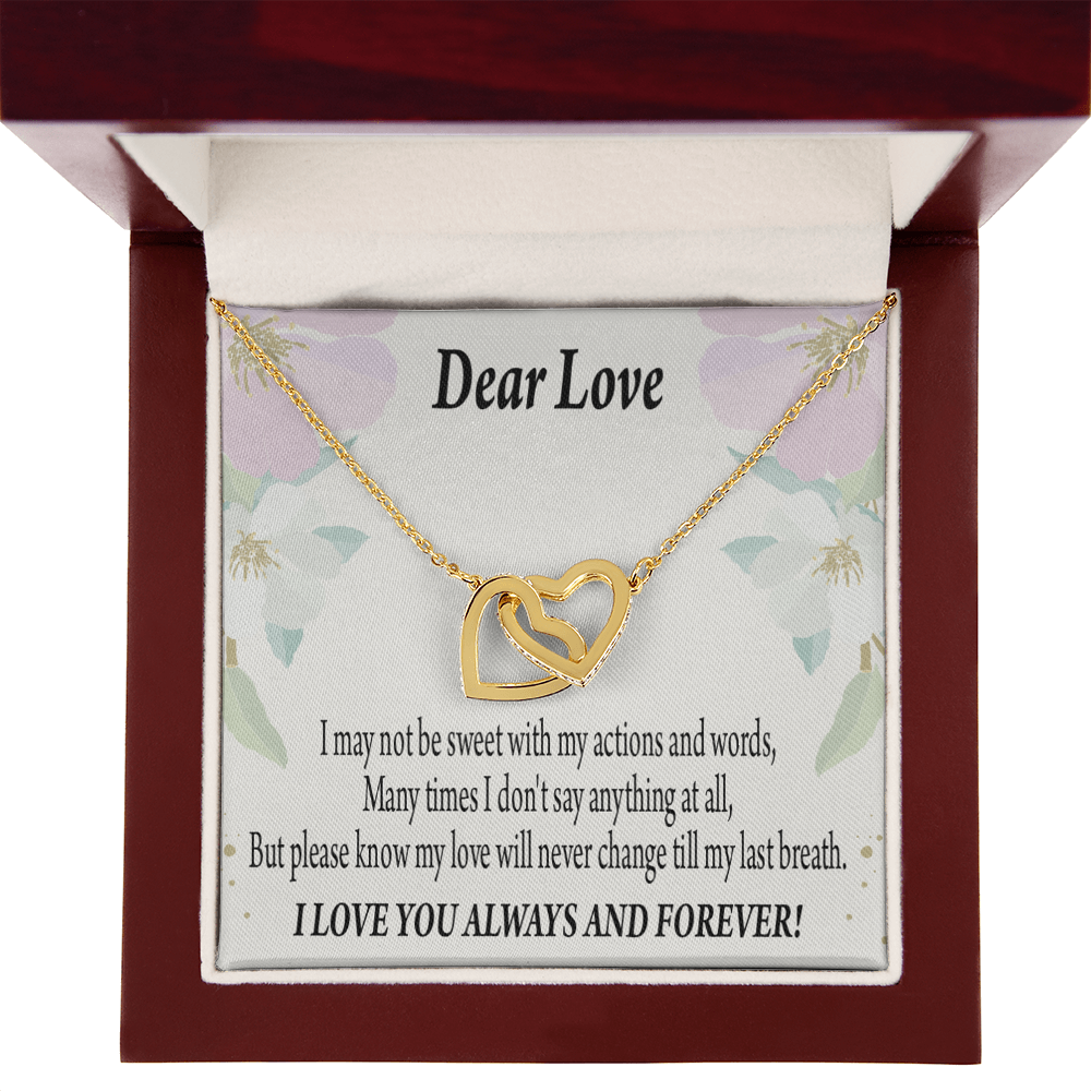 To My Girlfriend Always and Forever Inseparable Necklace-Express Your Love Gifts
