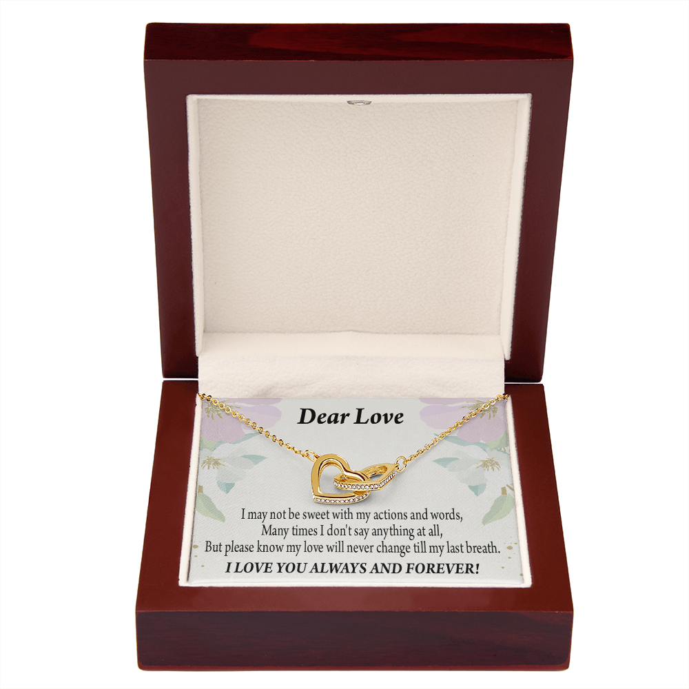 To My Girlfriend Always and Forever Inseparable Necklace-Express Your Love Gifts