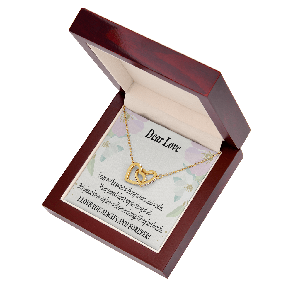 To My Girlfriend Always and Forever Inseparable Necklace-Express Your Love Gifts