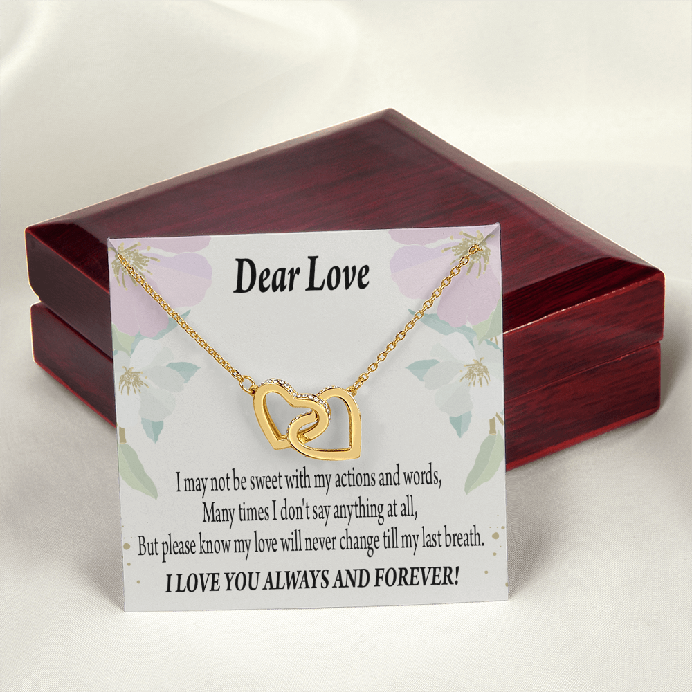 To My Girlfriend Always and Forever Inseparable Necklace-Express Your Love Gifts