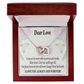 To My Girlfriend Always and Forever Inseparable Necklace-Express Your Love Gifts