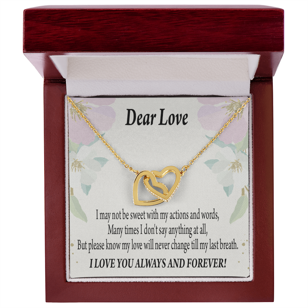 To My Girlfriend Always and Forever Inseparable Necklace-Express Your Love Gifts