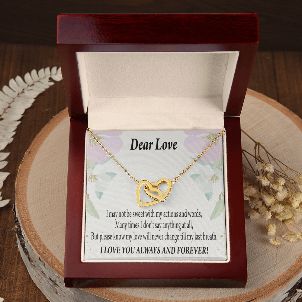 To My Girlfriend Always and Forever Inseparable Necklace-Express Your Love Gifts