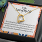 To My Girlfriend Best Girl Forever Necklace w Message Card-Express Your Love Gifts