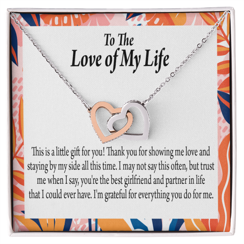 To My Girlfriend Best Girl Inseparable Necklace-Express Your Love Gifts