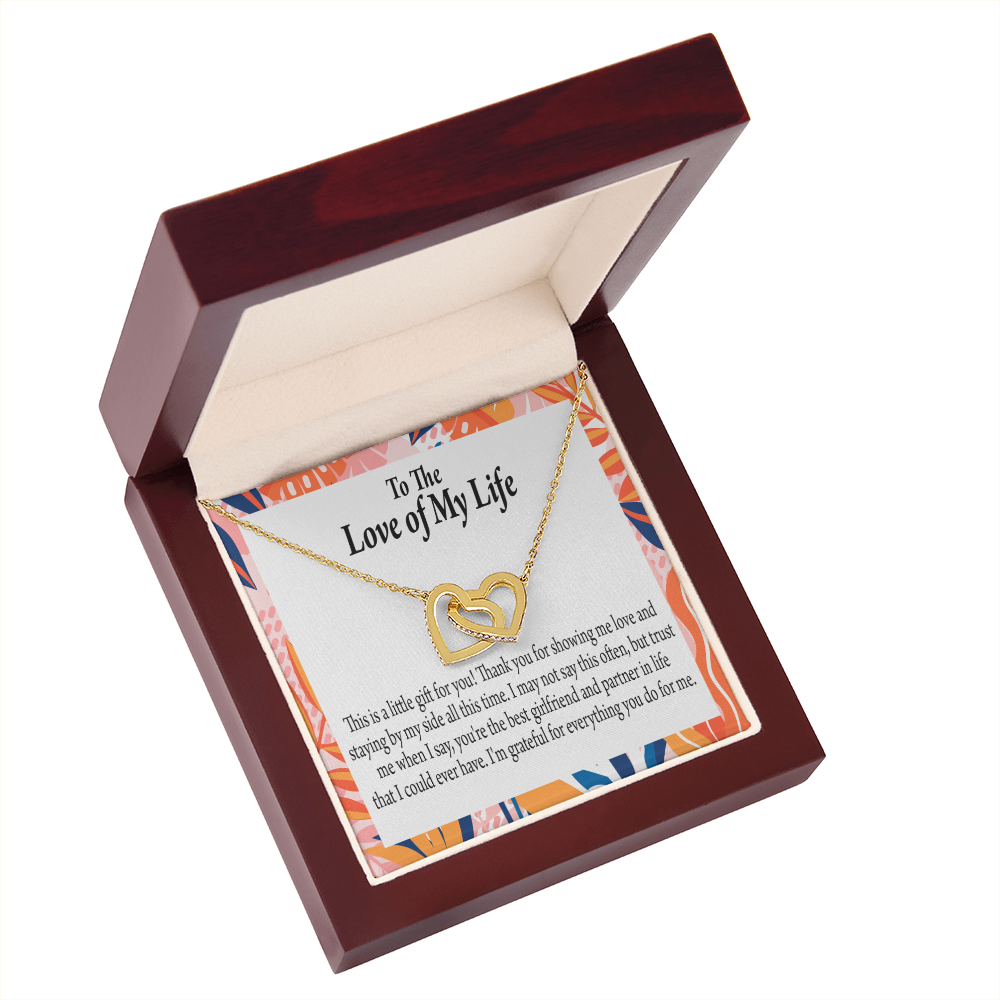 To My Girlfriend Best Girl Inseparable Necklace-Express Your Love Gifts