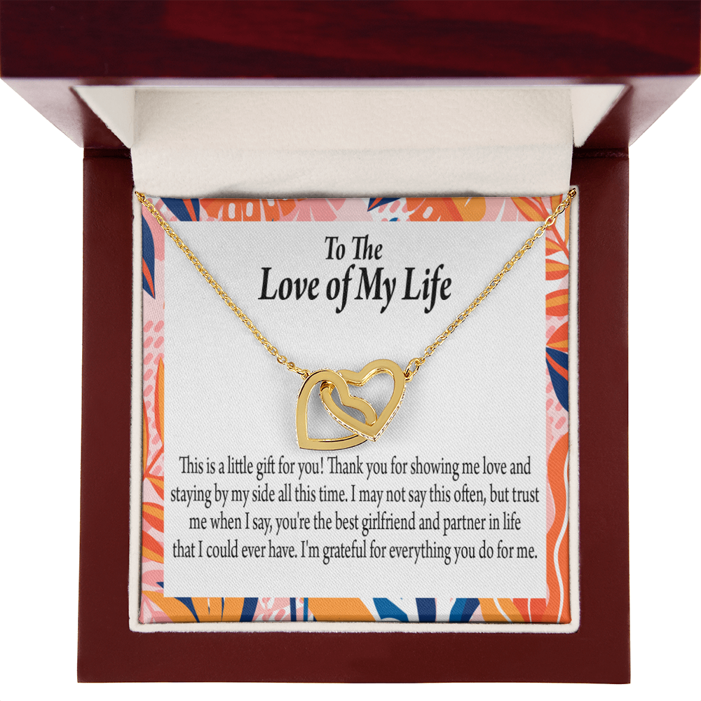 To My Girlfriend Best Girl Inseparable Necklace-Express Your Love Gifts