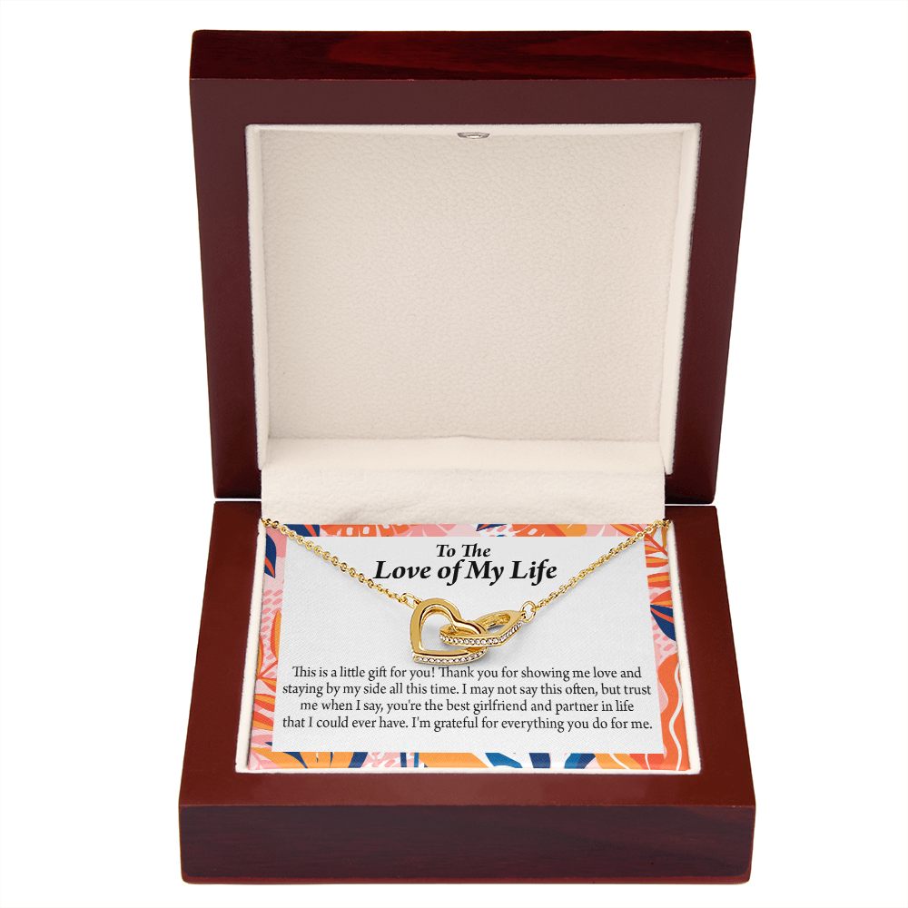 To My Girlfriend Best Girl Inseparable Necklace-Express Your Love Gifts