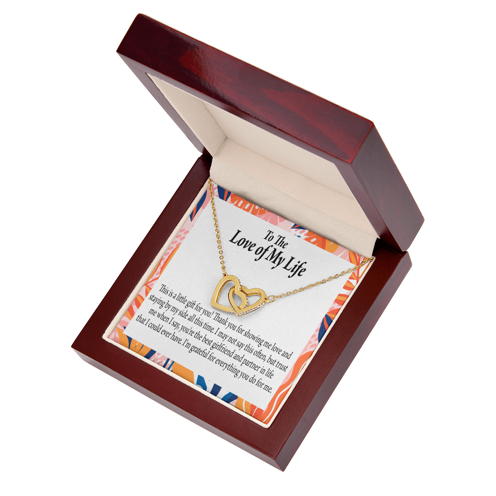 To My Girlfriend Best Girl Inseparable Necklace-Express Your Love Gifts