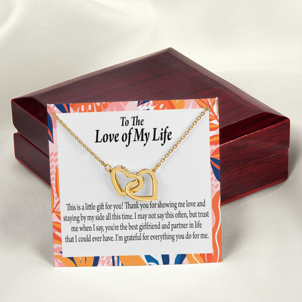To My Girlfriend Best Girl Inseparable Necklace-Express Your Love Gifts