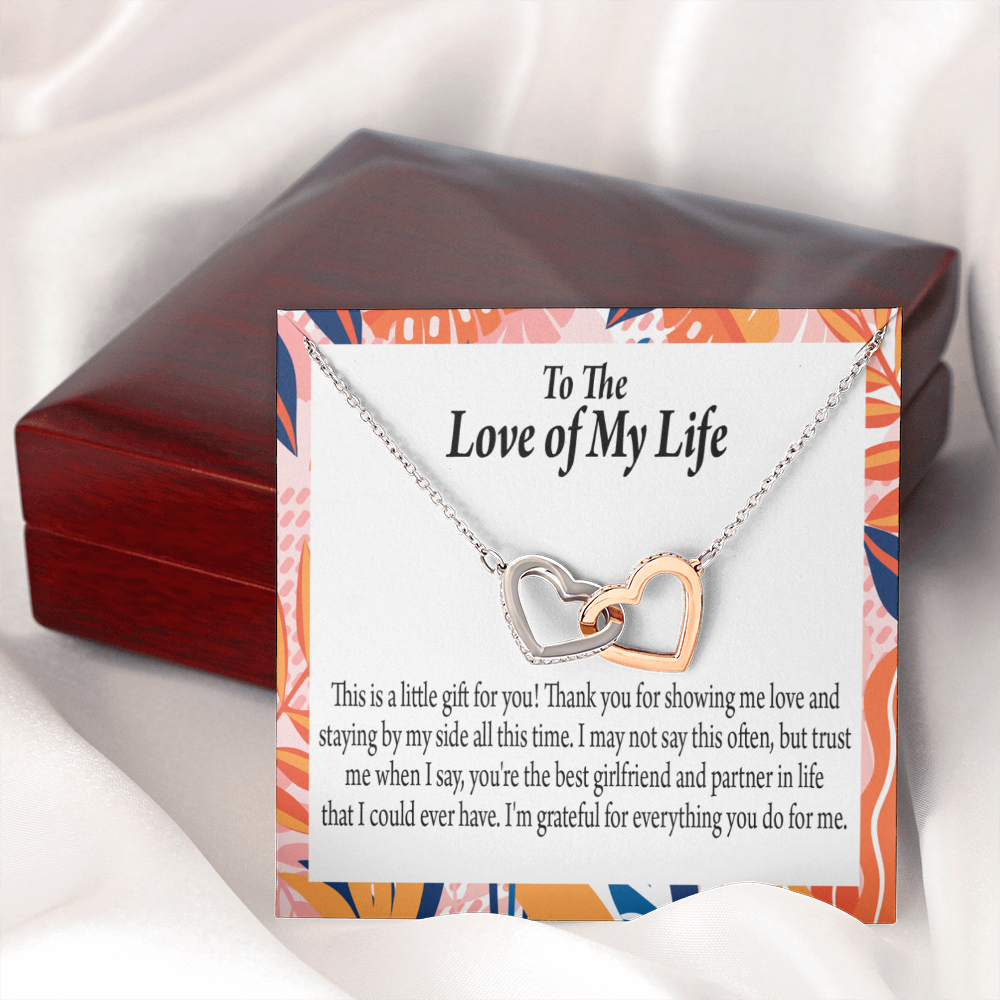 To My Girlfriend Best Girl Inseparable Necklace-Express Your Love Gifts