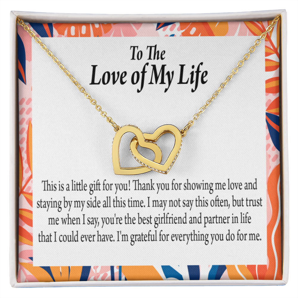 To My Girlfriend Best Girl Inseparable Necklace-Express Your Love Gifts
