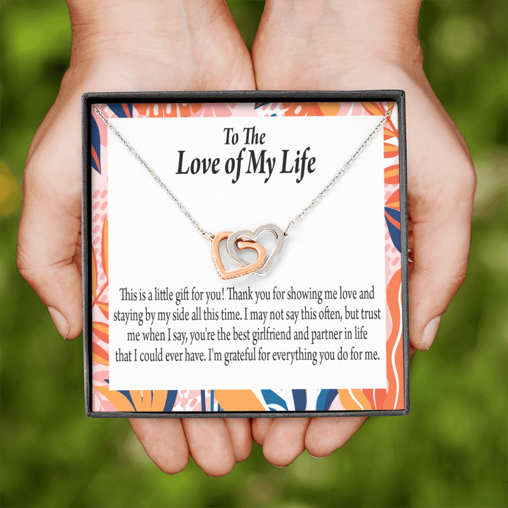 To My Girlfriend Best Girl Inseparable Necklace-Express Your Love Gifts