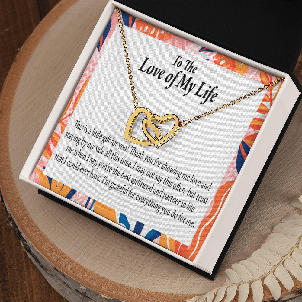 To My Girlfriend Best Girl Inseparable Necklace-Express Your Love Gifts