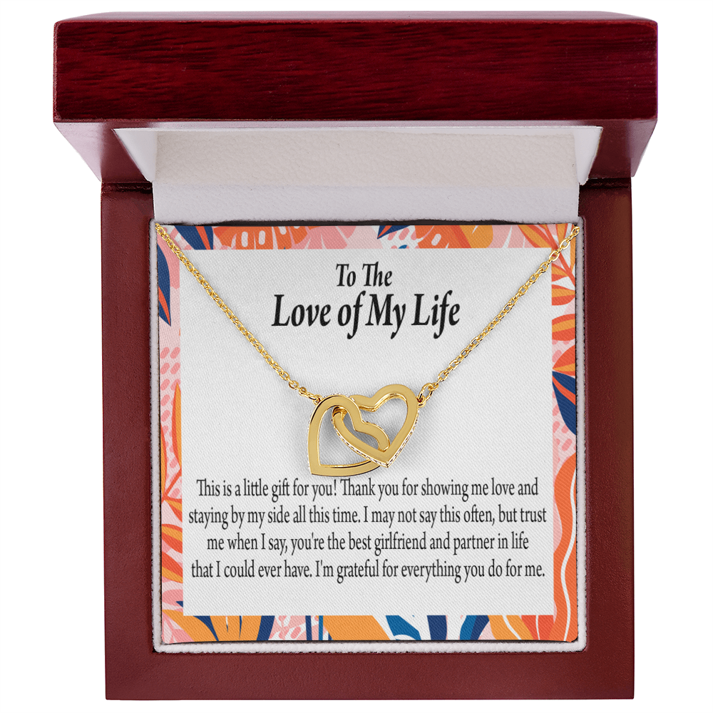 To My Girlfriend Best Girl Inseparable Necklace-Express Your Love Gifts