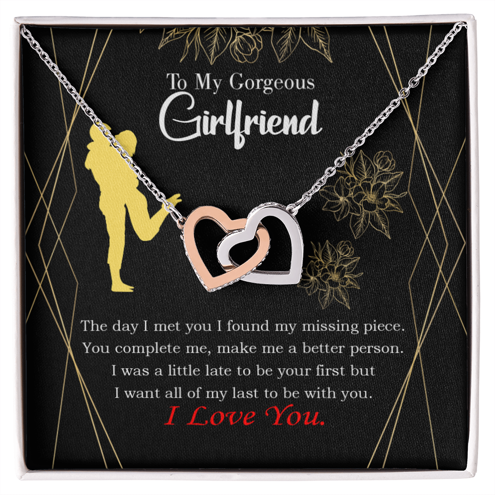 To My Girlfriend Better Person Inseparable Necklace-Express Your Love Gifts