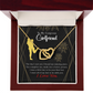 To My Girlfriend Better Person Inseparable Necklace-Express Your Love Gifts