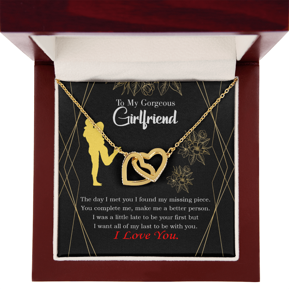 To My Girlfriend Better Person Inseparable Necklace-Express Your Love Gifts