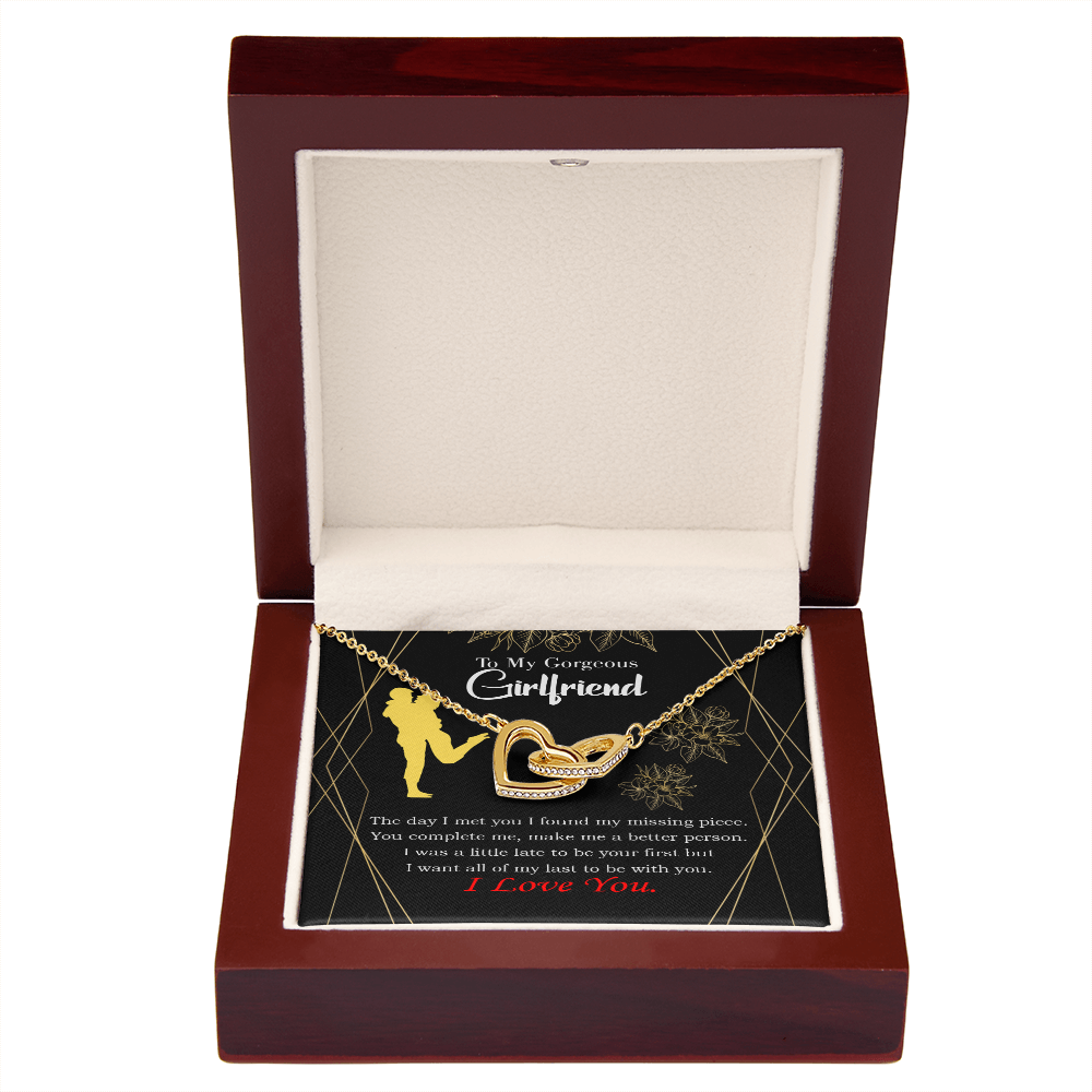 To My Girlfriend Better Person Inseparable Necklace-Express Your Love Gifts