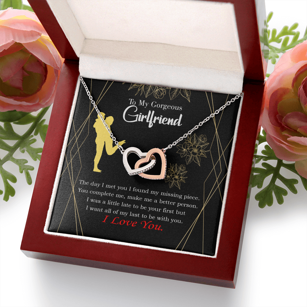 To My Girlfriend Better Person Inseparable Necklace-Express Your Love Gifts
