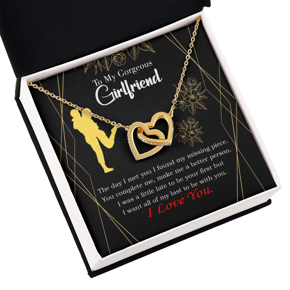 To My Girlfriend Better Person Inseparable Necklace-Express Your Love Gifts