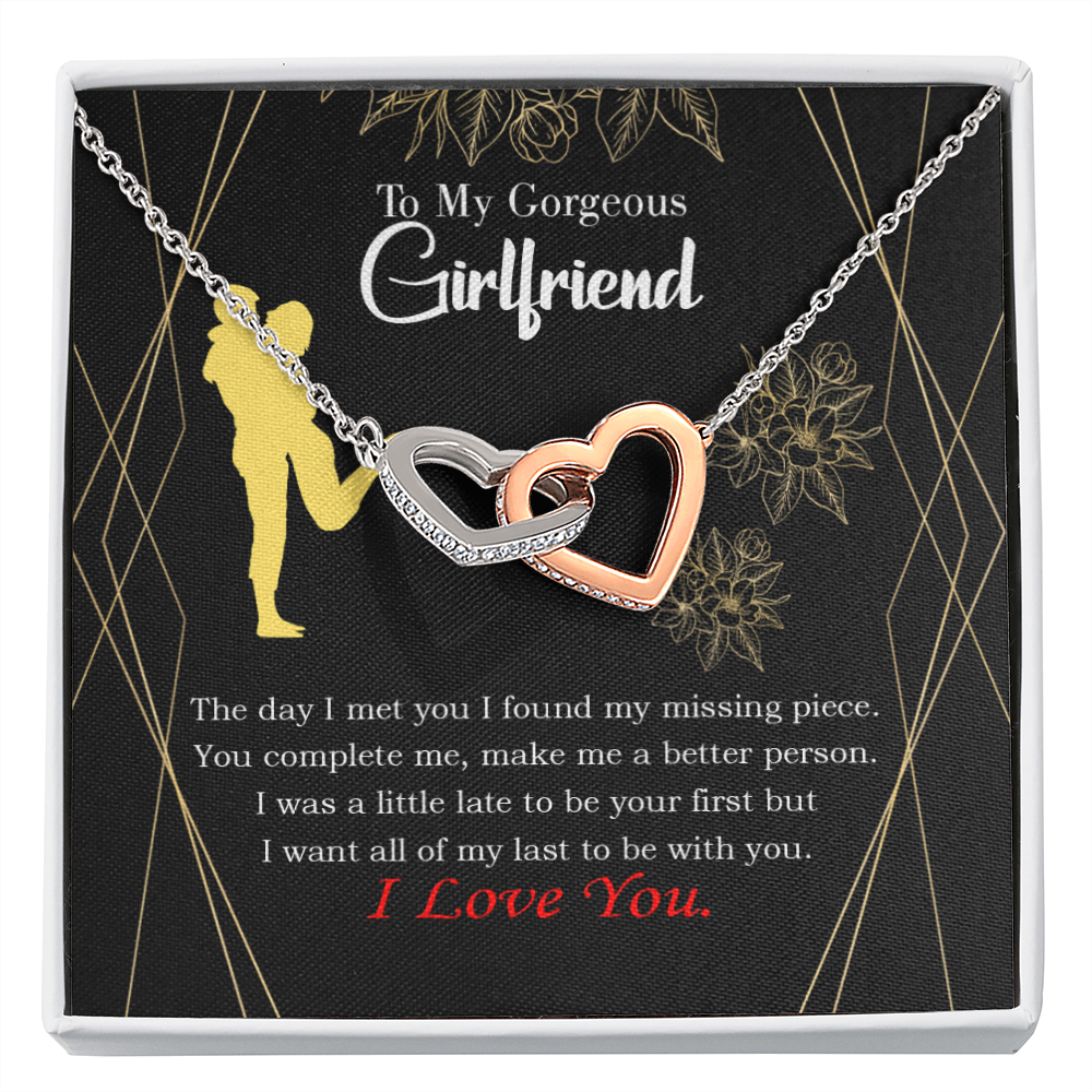 To My Girlfriend Better Person Inseparable Necklace-Express Your Love Gifts