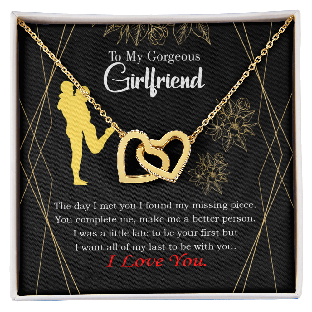 To My Girlfriend Better Person Inseparable Necklace-Express Your Love Gifts