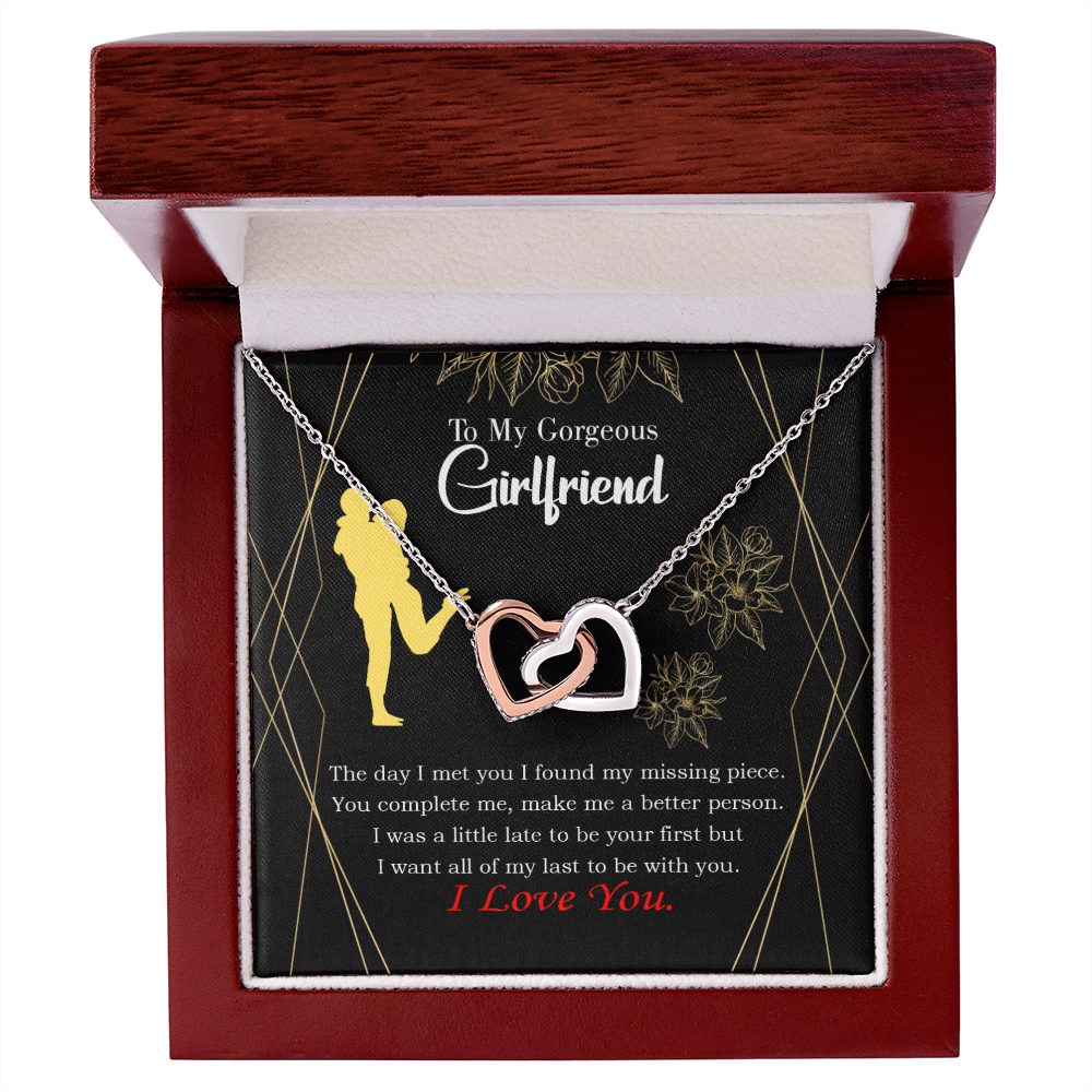 To My Girlfriend Better Person Inseparable Necklace-Express Your Love Gifts