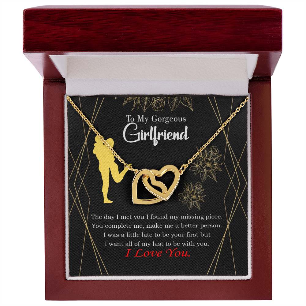 To My Girlfriend Better Person Inseparable Necklace-Express Your Love Gifts