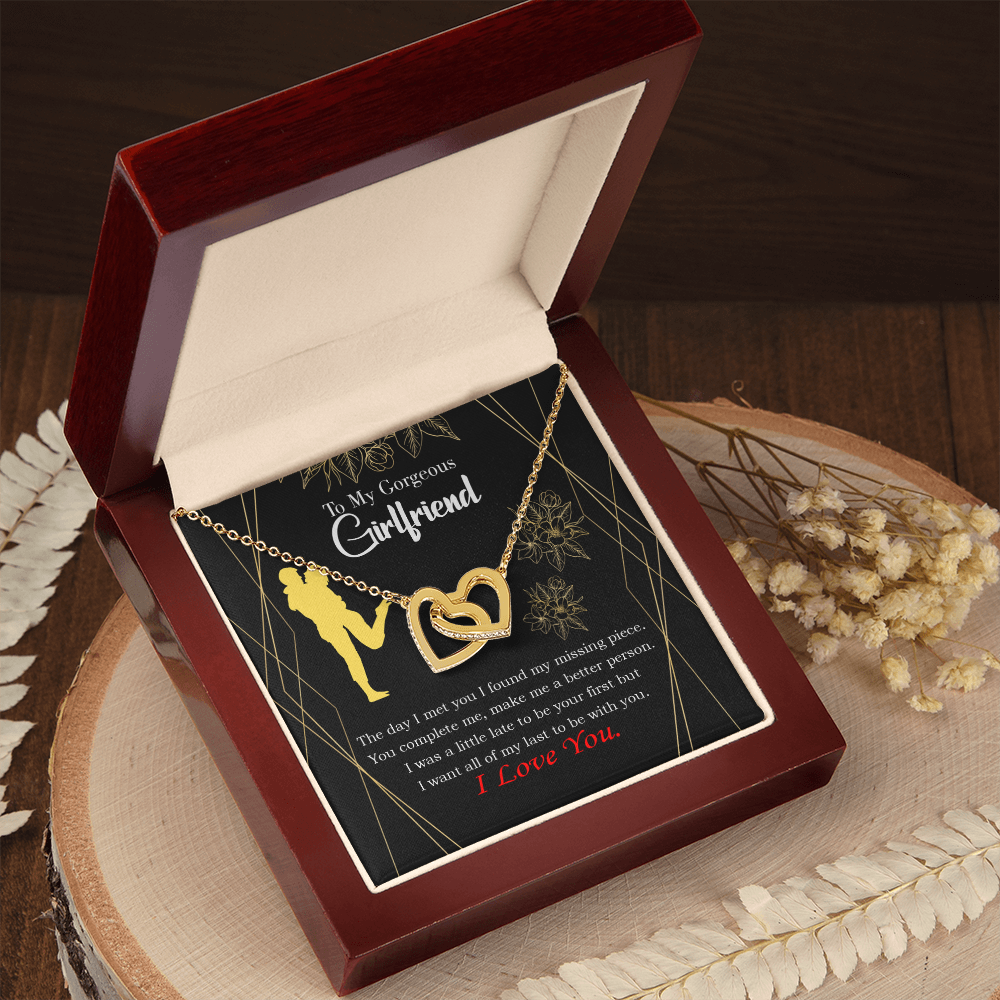 To My Girlfriend Better Person Inseparable Necklace-Express Your Love Gifts